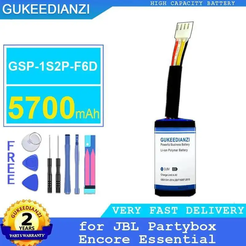 Fast Charging For Jbl Partybox Encore Essential 5700Mah High Performance Speaker Battery Gsp-1S2P-F6D
Fast Charging For Jbl Partybox Encore Essential 5700Mah High Performance Speaker Battery Gsp-1S2P-F6D
