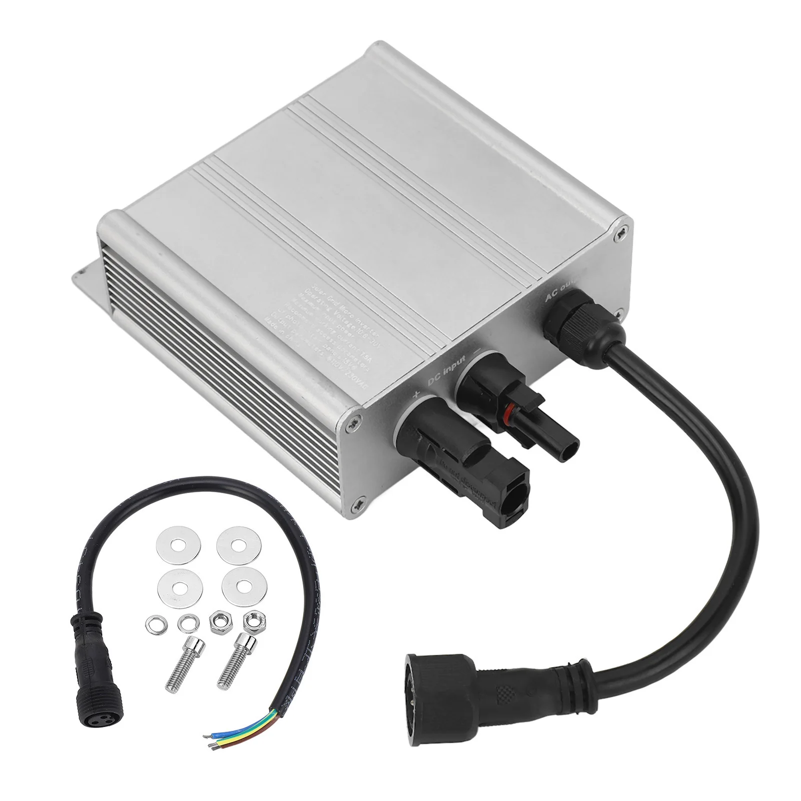 Солнечный микроинвертор с подключением к сети, MPPT, чистая синусоида, водонепроницаемый, контроллер заряда фотоэлектрических панелей, 120В/230В, автоматическое определение
Солнечный микроинвертор с подключением к сети, MPPT, чистая синусоида, водонепроницаемый, контроллер заряда фотоэлектрических панелей, 120В/230В, автоматическое определение