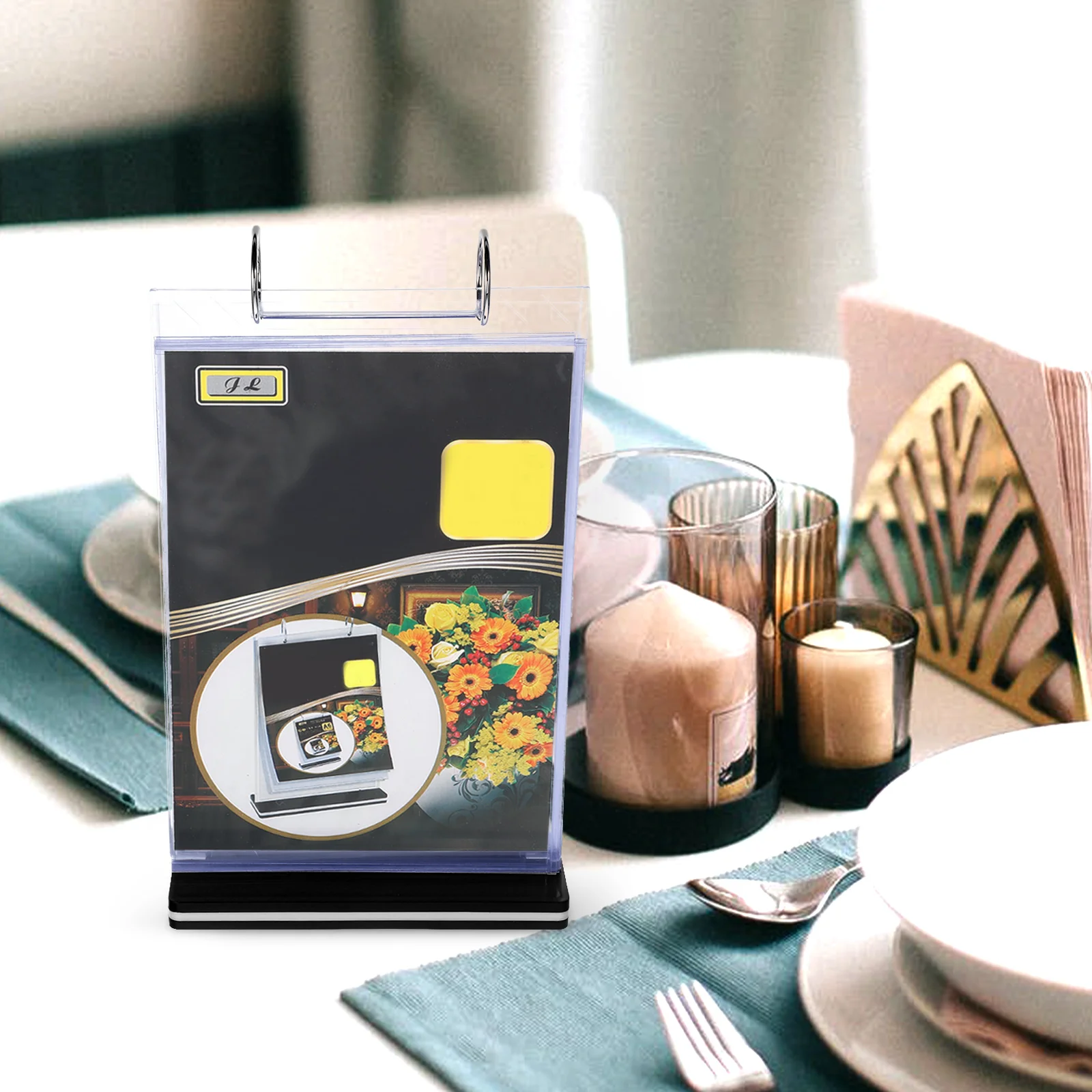 Menu Display Stand Desktop Clear Sign Holder For Table Vertical Poster Stand A5 Size Pvc Lightweight Easy Display For Stores
Menu Display Stand Desktop Clear Sign Holder For Table Vertical Poster Stand A5 Size Pvc Lightweight Easy Display For Stores