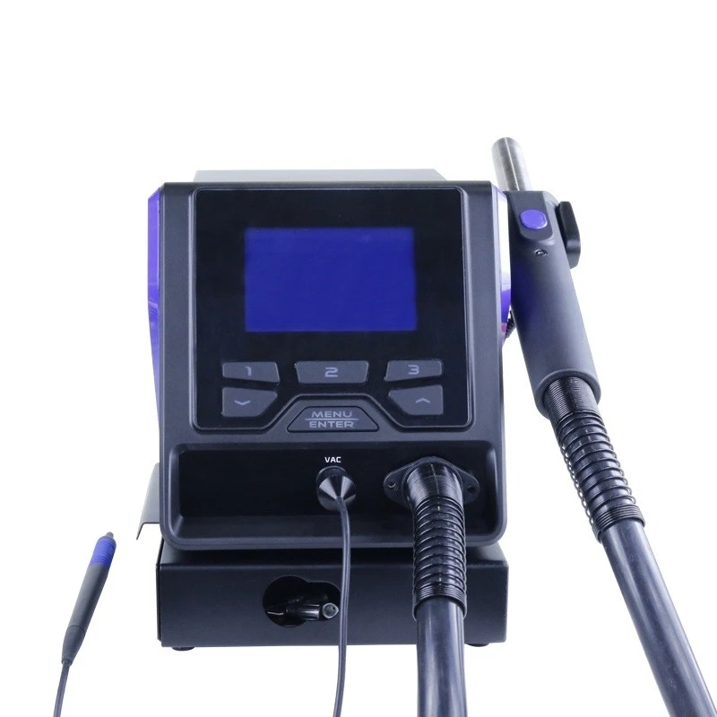 GT-8102 1000 Вт интеллектуальная мощная паяльная станция горячего воздуха с вакуумной всасывающей ручкой, сварочный инструмент для горячего воздуха
GT-8102 1000 Вт интеллектуальная мощная паяльная станция горячего воздуха с вакуумной всасывающей ручкой, сварочный инструмент для горячего воздуха