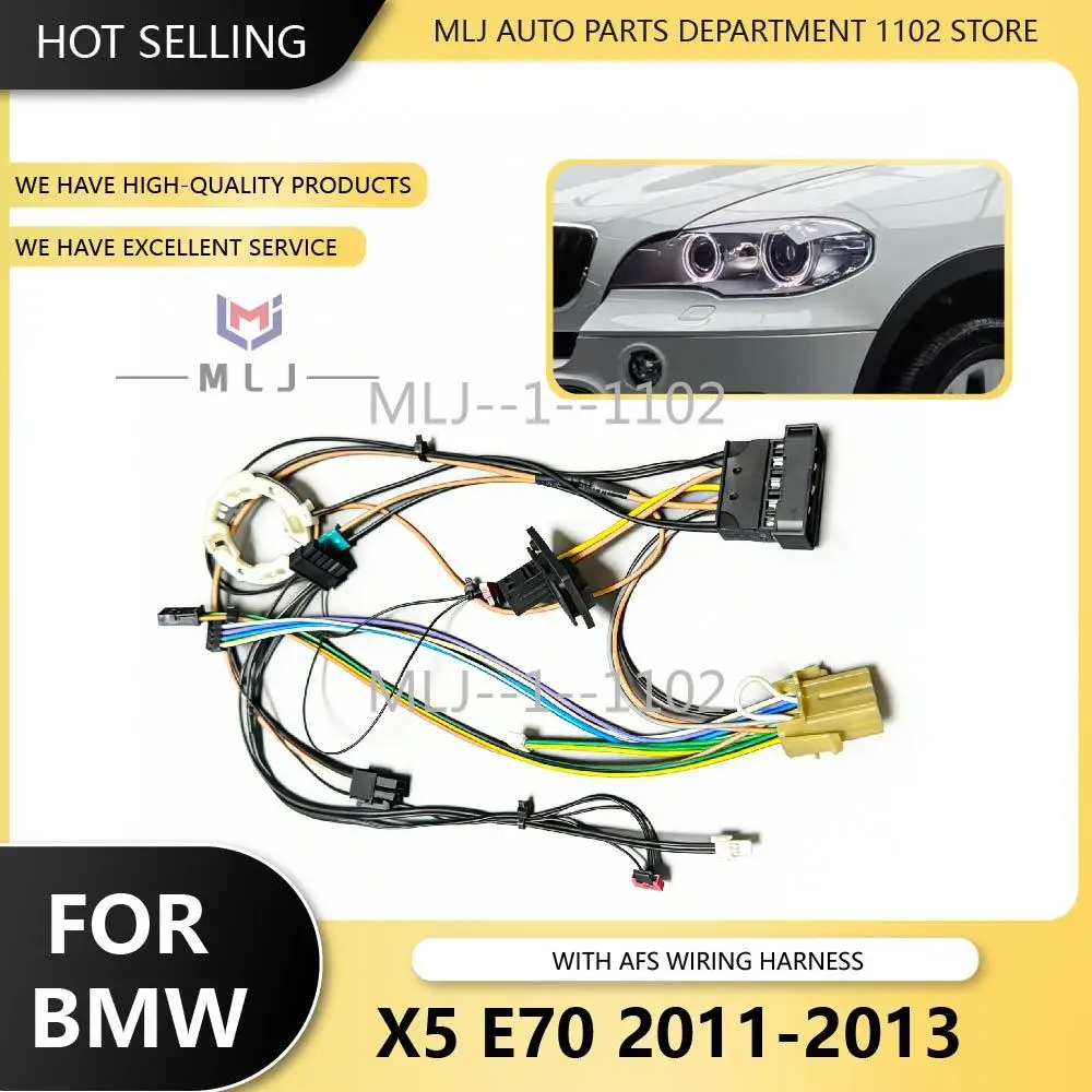 FOR 2011-2013 BMW X5 E70 With AFS wiring harness Car Accessories Daytime Running Lights Car Headlight Harness Internal Wiring
FOR 2011-2013 BMW X5 E70 With AFS wiring harness Car Accessories Daytime Running Lights Car Headlight Harness Internal Wiring