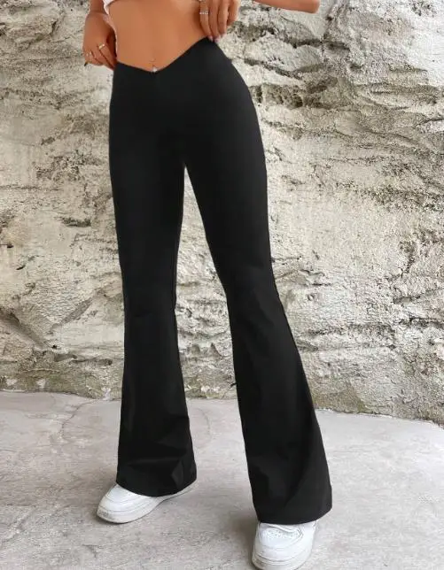 2026 Casual Sports Pants Women's Summer New V-Shaped Waist Slimming Micro Flared Pants Long Pants
2026 Casual Sports Pants Women's Summer New V-Shaped Waist Slimming Micro Flared Pants Long Pants