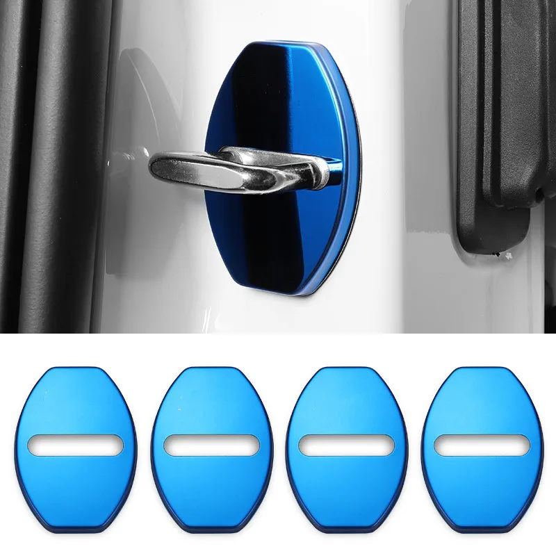 Stainless Steel Car Door Lock Decorative Covers Door Buckle Cap Protector Car Styling For VW Benz BMW Audi Skoda Car Accessories
Stainless Steel Car Door Lock Decorative Covers Door Buckle Cap Protector Car Styling For VW Benz BMW Audi Skoda Car Accessories