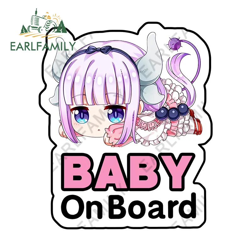 EARLFAMILY 13cm KannaKamui Baby On Board Car Stickers Windows Trunk Anime Decal Waterproof Laptop Graffiti Car Accessories JDM
EARLFAMILY 13cm KannaKamui Baby On Board Car Stickers Windows Trunk Anime Decal Waterproof Laptop Graffiti Car Accessories JDM
