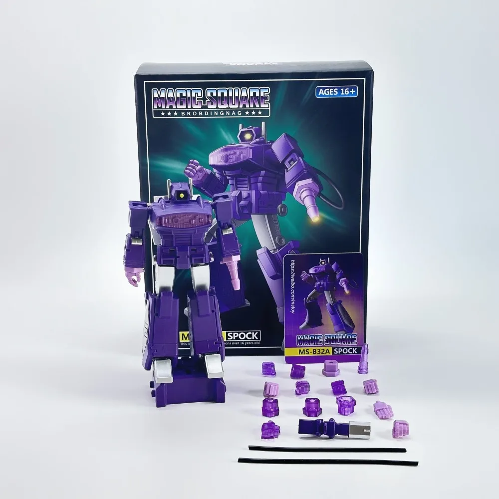 MS-TOYS MS-B32A MSB32A Transformation Toys Shockwave Mini G1 Classic Action Robot Robot Original Box
MS-TOYS MS-B32A MSB32A Transformation Toys Shockwave Mini G1 Classic Action Robot Robot Original Box