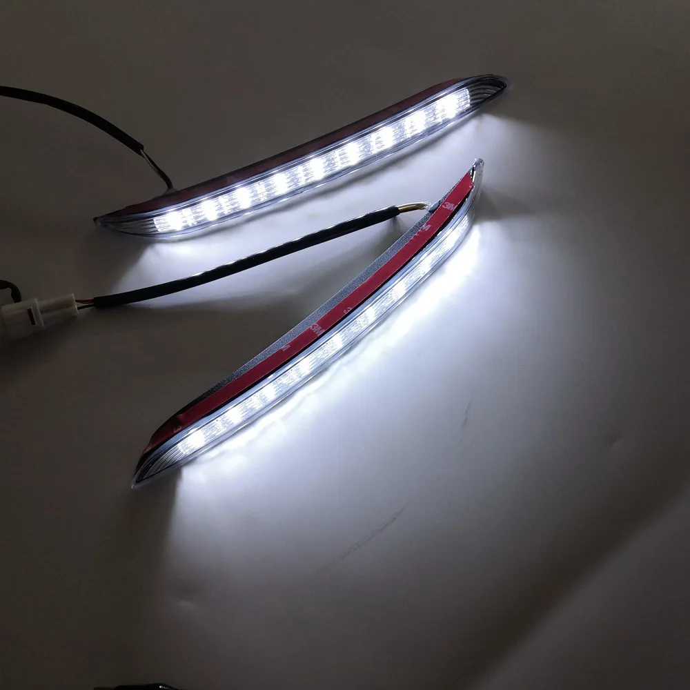 July King Car Daytime Running Lights for KIA K2 Rio 2011 2012 2013 2014, 6000K LED Front Bumper DRL, Yellow Turn Signals, 1:1
July King Car Daytime Running Lights for KIA K2 Rio 2011 2012 2013 2014, 6000K LED Front Bumper DRL, Yellow Turn Signals, 1:1