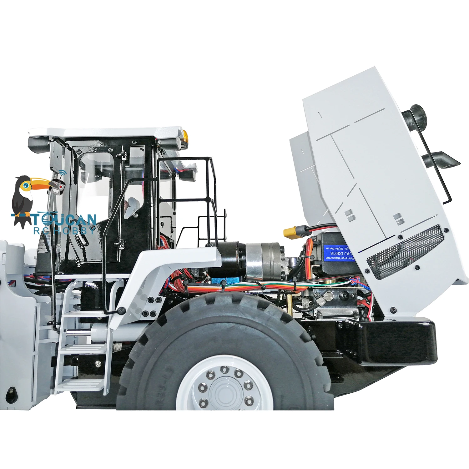 1/14 Hydraulic RC Loader Electric Construction ESC Motor Servo Lights Charger Remote Model Vehicle for Adults Hobbyists
1/14 Hydraulic RC Loader Electric Construction ESC Motor Servo Lights Charger Remote Model Vehicle for Adults Hobbyists