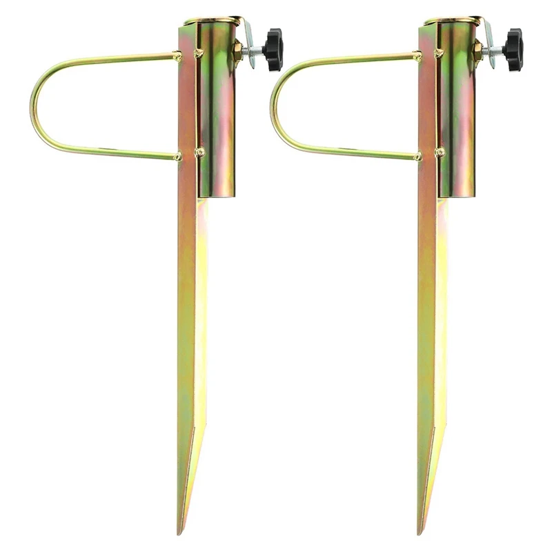 2PCS Patio Umbrella Stand Holder Beach Umbrella Sand Anchor Metal Beach Umbrella Holder For Beach Umbrella, Fishing Rod
2PCS Patio Umbrella Stand Holder Beach Umbrella Sand Anchor Metal Beach Umbrella Holder For Beach Umbrella, Fishing Rod