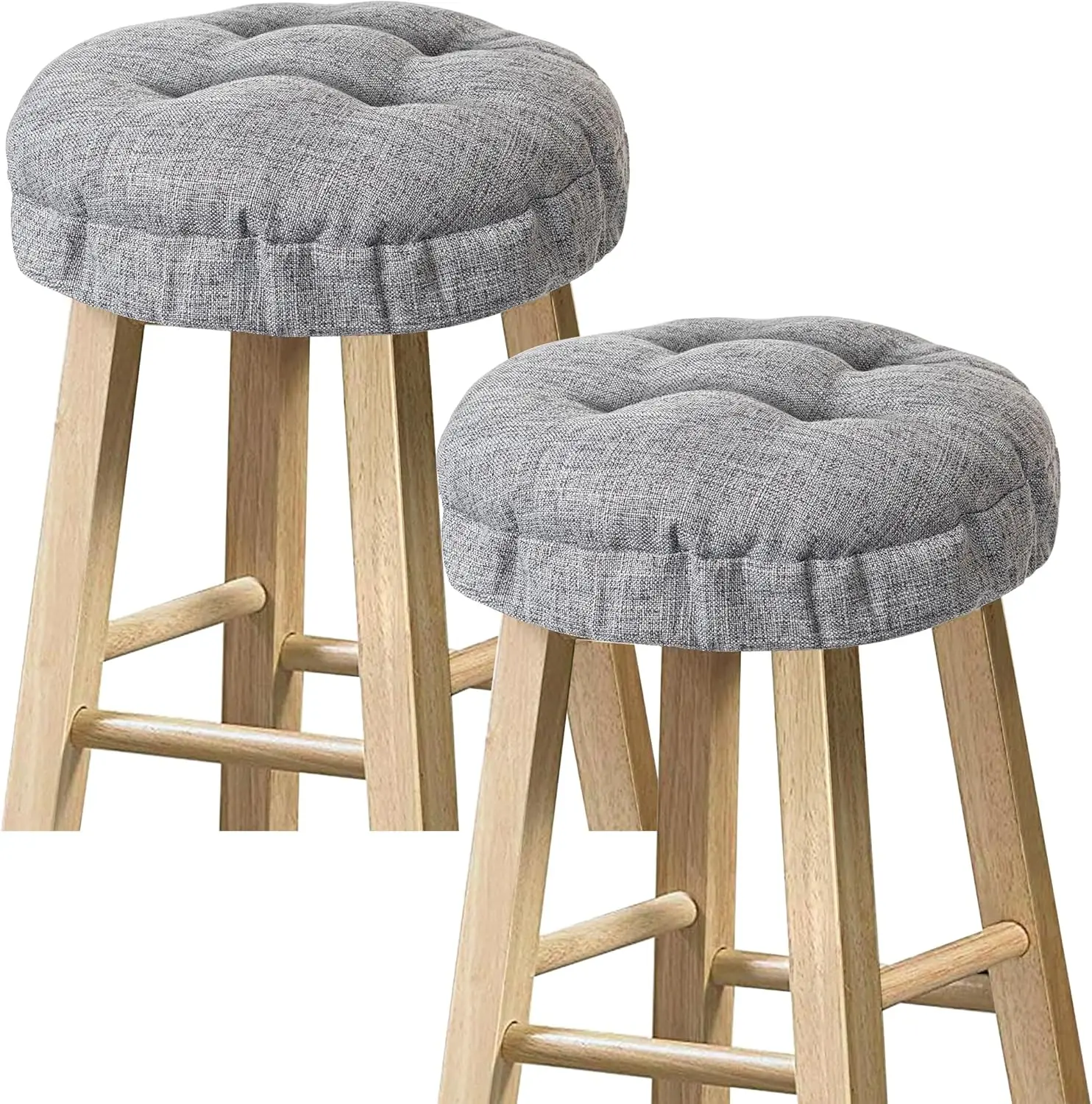 Bar Stool Covers - Set Of 2 Round Bar Stool Seat Covers, Soft And Cushioned Bar Chair Covers, Easy To Install And Wash, Cover
Bar Stool Covers - Set Of 2 Round Bar Stool Seat Covers, Soft And Cushioned Bar Chair Covers, Easy To Install And Wash, Cover