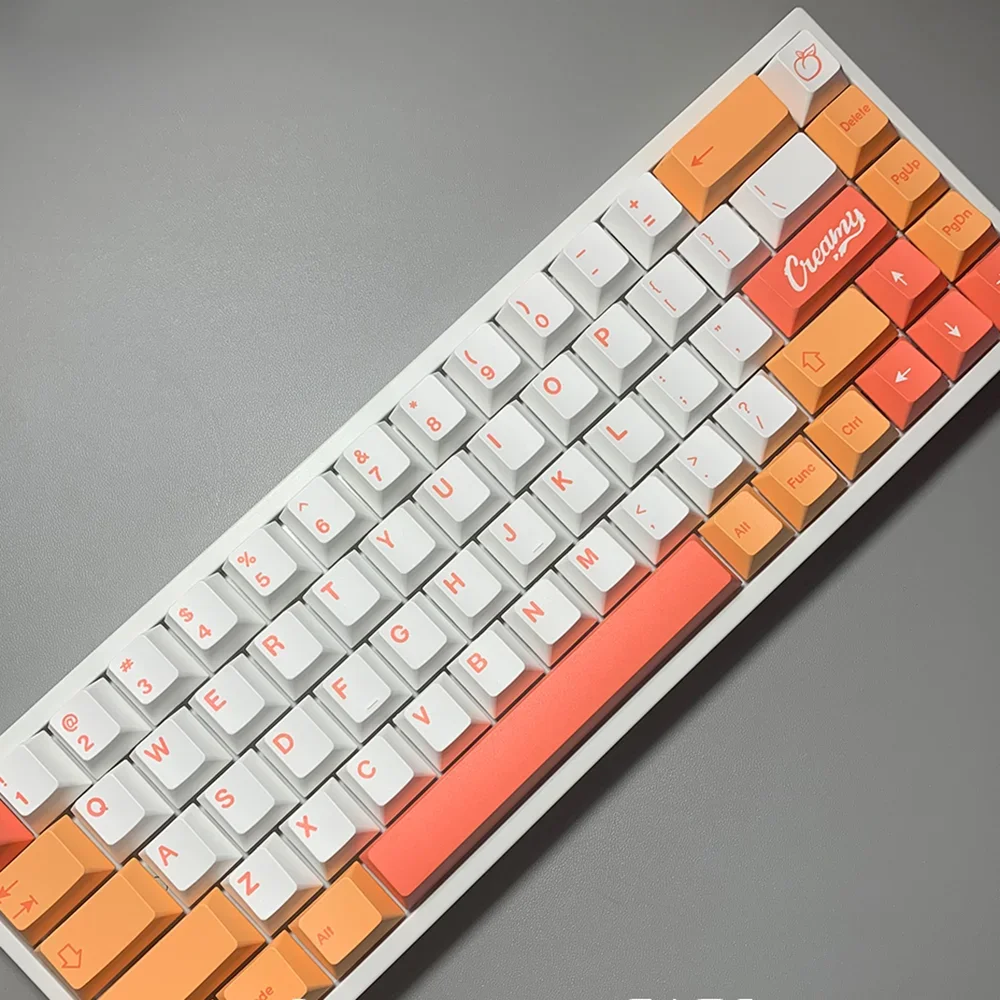 Germany Georgia GMK Blossom XDA MDA Profile Peaches n Cream Fruit PBT Double Shot Keycaps
Germany Georgia GMK Blossom XDA MDA Profile Peaches n Cream Fruit PBT Double Shot Keycaps