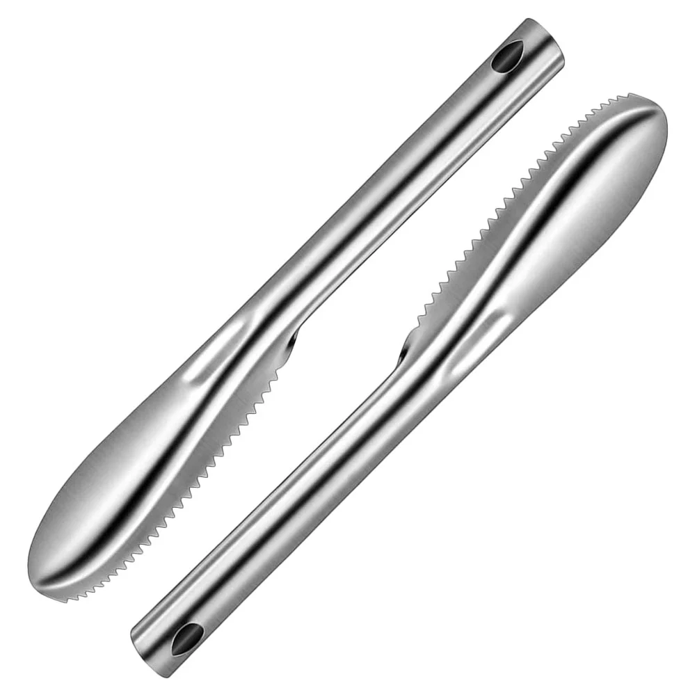 2Pcs Fish Scaler Stainless Steel Fish Kitchen Fish Scaler Peeler Fish Skin Cleaner Kit
2Pcs Fish Scaler Stainless Steel Fish Kitchen Fish Scaler Peeler Fish Skin Cleaner Kit