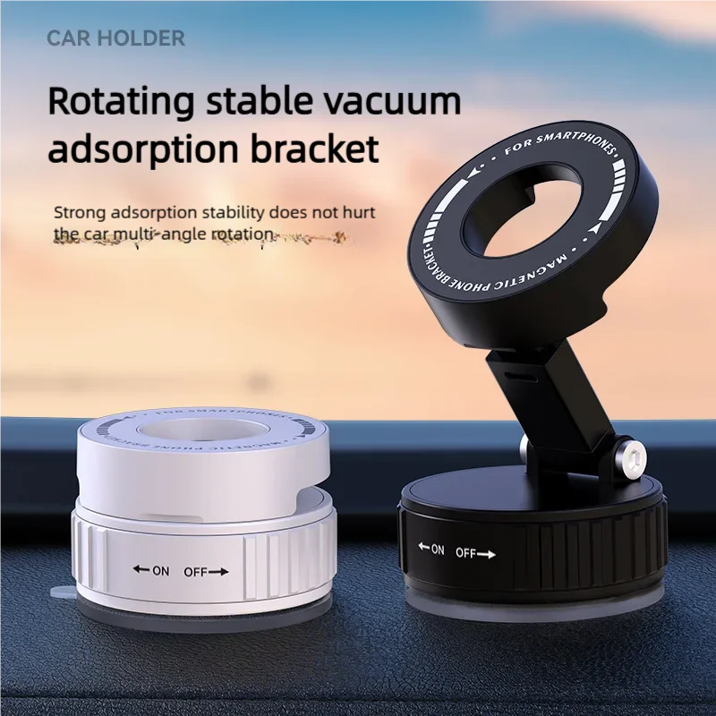 Vacuum Suction Cup Magnetic Phone Holder For Magsafe 360° Rotatable Folding Phone Stand Bracket Universal Mobile Support For Car
Vacuum Suction Cup Magnetic Phone Holder For Magsafe 360° Rotatable Folding Phone Stand Bracket Universal Mobile Support For Car