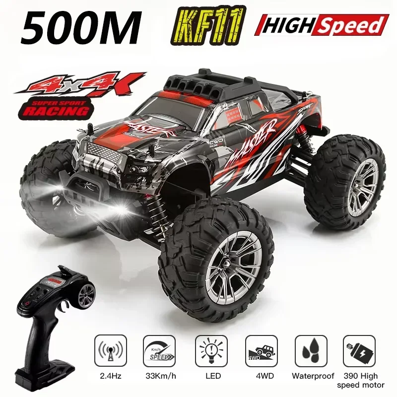 KF11 Rc 4WD Car RTR Бесщеточный внедорожный автомобиль с дистанционным управлением Высокоскоростной гоночный грузовик Игрушка для скалолазания Игрушки для детей и взрослых Подарок
KF11 Rc 4WD Car RTR Бесщеточный внедорожный автомобиль с дистанционным управлением Высокоскоростной гоночный грузовик Игрушка для скалолазания Игрушки для детей и взрослых Подарок