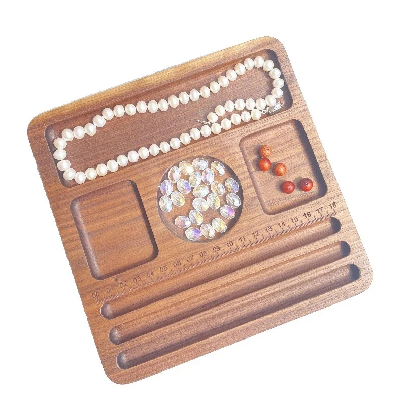 Black Walnut Cherry Handmade Wood, Solid Wood Jewelry Display
Black Walnut Cherry Handmade Wood, Solid Wood Jewelry Display