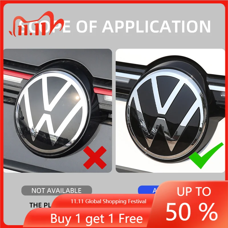 Emblems QB265964411 Car Front Bonnet Grill Rear Trunk Emblem Logo Cover For VW Volkswagen MK7 Golf 7 2014-2017
Emblems QB265964411 Car Front Bonnet Grill Rear Trunk Emblem Logo Cover For VW Volkswagen MK7 Golf 7 2014-2017
