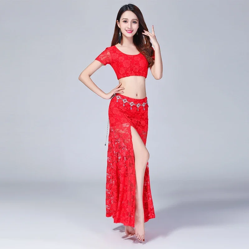 New Belly Dance Practice Clothes Oriental Dance Popular Sexy Indian Dance Performance Costumes plus Size Lace Suit
New Belly Dance Practice Clothes Oriental Dance Popular Sexy Indian Dance Performance Costumes plus Size Lace Suit