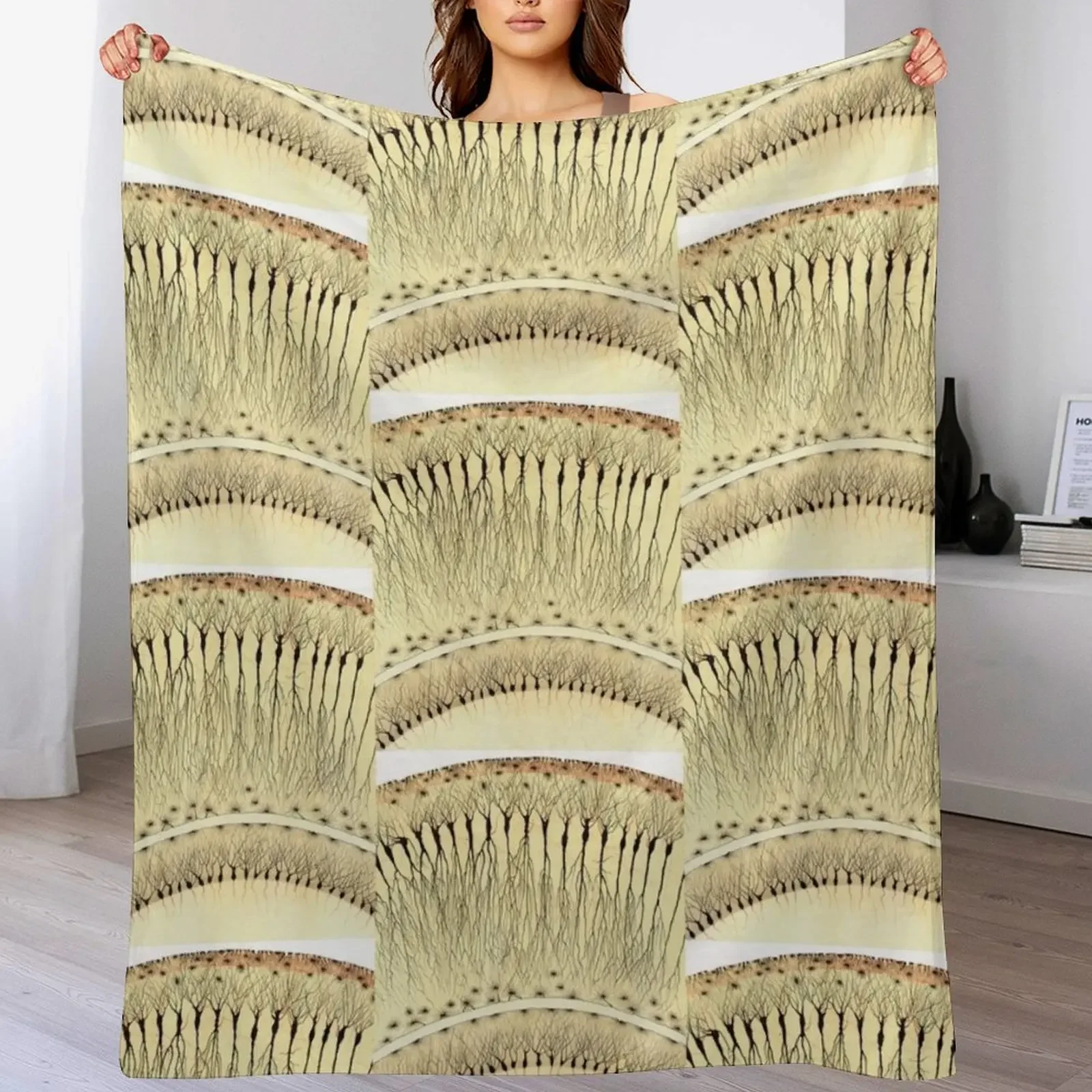 Drawing of Hippocampus by Cajal Throw Blanket Lightweight Cozy Blanket for Bed Sofa
Drawing of Hippocampus by Cajal Throw Blanket Lightweight Cozy Blanket for Bed Sofa