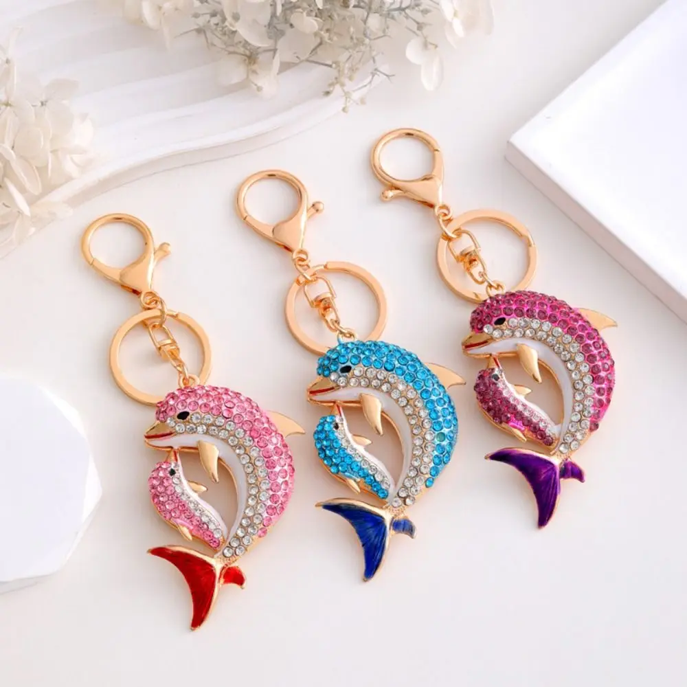 Dolphin Trinkets Trendy Dolphin Key Ring Metal Lovely Marine Life Key Chain Rhinestone Creative Cartoon Whale Pendant Women
Dolphin Trinkets Trendy Dolphin Key Ring Metal Lovely Marine Life Key Chain Rhinestone Creative Cartoon Whale Pendant Women