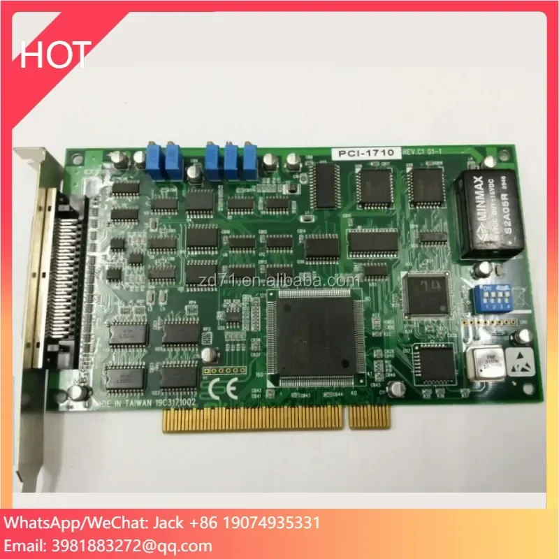 PCI-1710 DAQ Capture Card Used in Good Condition 
PCI-1710 DAQ Capture Card Used in Good Condition