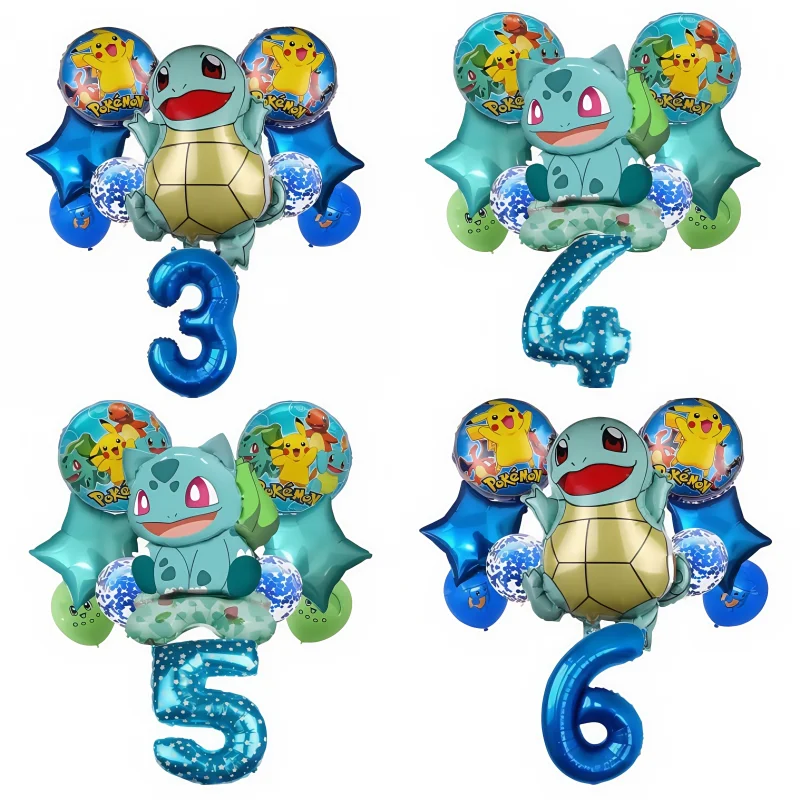 10 Pcs New Pokemon Cartoo Party Balloons Baby Shower Pikachu Figure Aluminum Balloons Decoration Supplies Decor Helium Globos
10 Pcs New Pokemon Cartoo Party Balloons Baby Shower Pikachu Figure Aluminum Balloons Decoration Supplies Decor Helium Globos