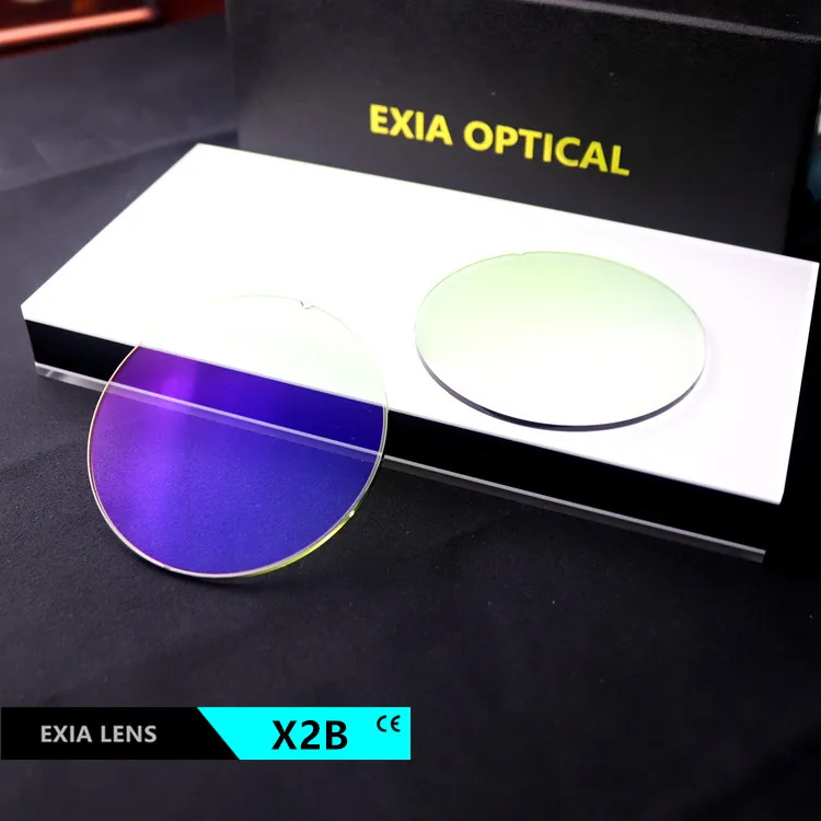 Линзы EXIA X2B для солнцезащитных очков, градиентные зеленые, фотохромные серые, SHMC AR Blue, Base Curve 2
Линзы EXIA X2B для солнцезащитных очков, градиентные зеленые, фотохромные серые, SHMC AR Blue, Base Curve 2