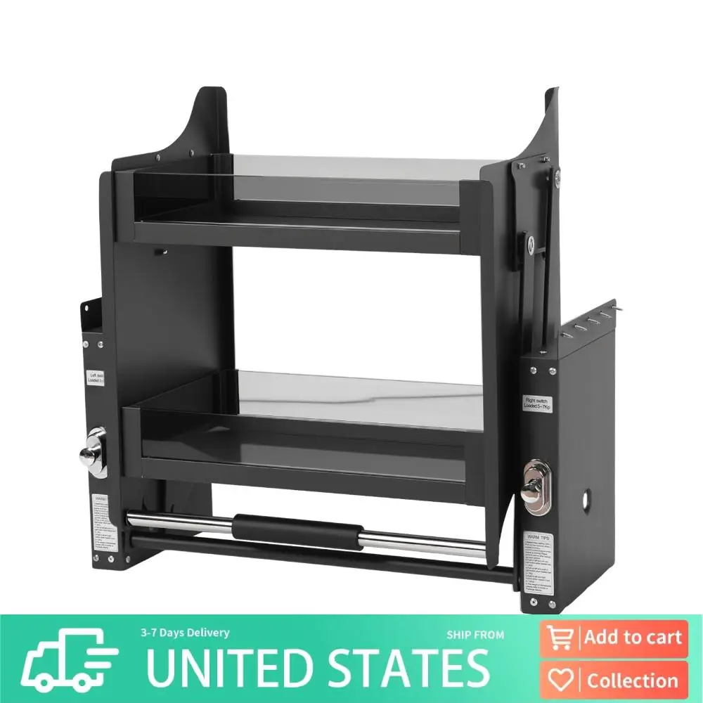 2-уровневая выдвижная полка для приправ из алюминиевого сплава, 22,2-дюймовый шкаф-органайзер, большое пространство для хранения, 15 кг
2-уровневая выдвижная полка для приправ из алюминиевого сплава, 22,2-дюймовый шкаф-органайзер, большое пространство для хранения, 15 кг