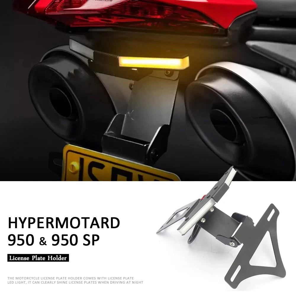 Turn Signal Rear License Plate Holder For Ducati Hypermotard 950 SP 2018-2023 Motorcycle Accessories Tailstock Frame Bracket Kit
Turn Signal Rear License Plate Holder For Ducati Hypermotard 950 SP 2018-2023 Motorcycle Accessories Tailstock Frame Bracket Kit