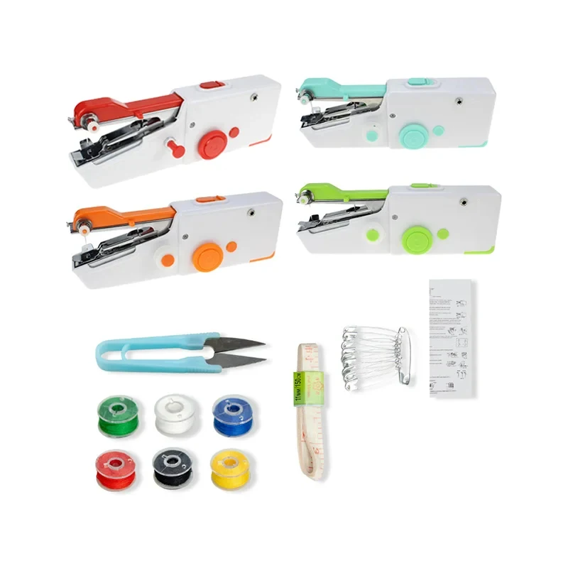 Portable Mini Handheld Shoes Sack Machine Home Use Plastic Manual Stitch Sewing With Locking Button Hole
Portable Mini Handheld Shoes Sack Machine Home Use Plastic Manual Stitch Sewing With Locking Button Hole