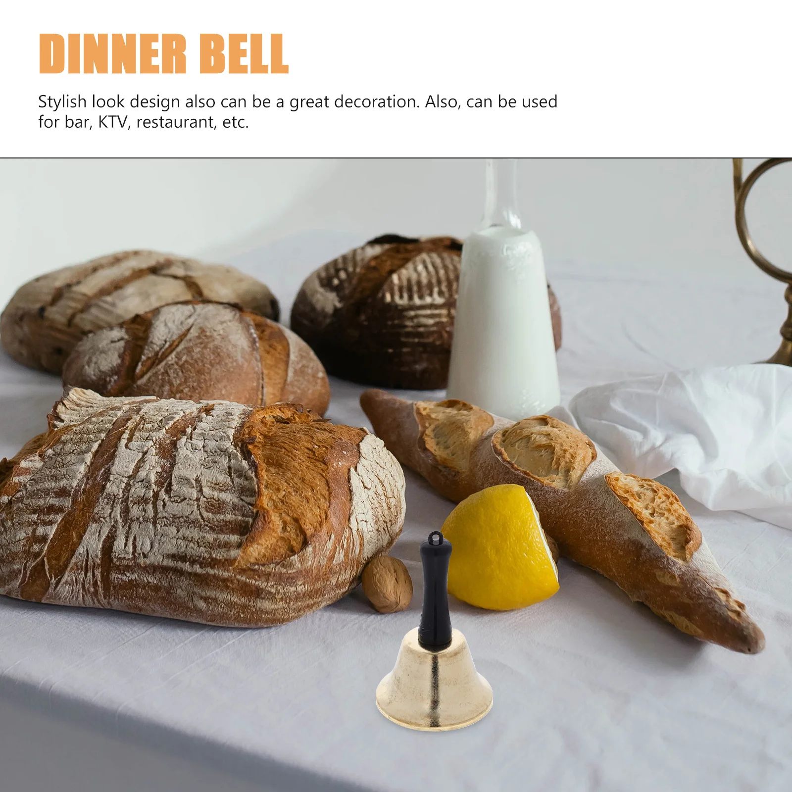 2Pcs Handbell Metal Loud Clear Sound Ergonomic Handle Lightweight Shake Bell for School Home Hotel Christmas Party Festival Gift
2Pcs Handbell Metal Loud Clear Sound Ergonomic Handle Lightweight Shake Bell for School Home Hotel Christmas Party Festival Gift