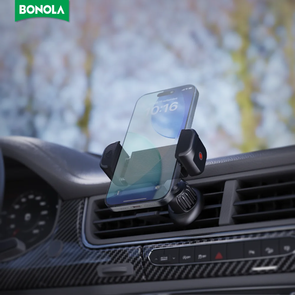 Bonola Car Phone Holder with Clip for iPhone/Samsung Universal Phone GPS Navigation Vehicle Air Vent 17mm Ball Head Adjustable
Bonola Car Phone Holder with Clip for iPhone/Samsung Universal Phone GPS Navigation Vehicle Air Vent 17mm Ball Head Adjustable