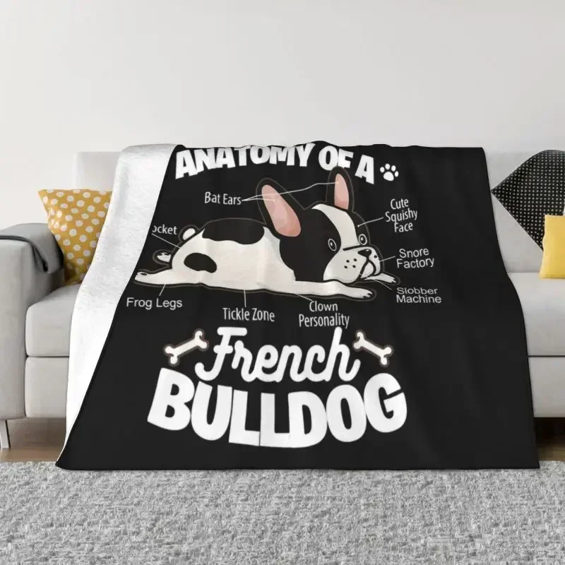 Anatomy Of A French Bulldog Blanket Warm Fleece Soft Flannel Frenchie Dog Lover Throw Blankets for Bed Sofa Outdoor Autumn
Anatomy Of A French Bulldog Blanket Warm Fleece Soft Flannel Frenchie Dog Lover Throw Blankets for Bed Sofa Outdoor Autumn