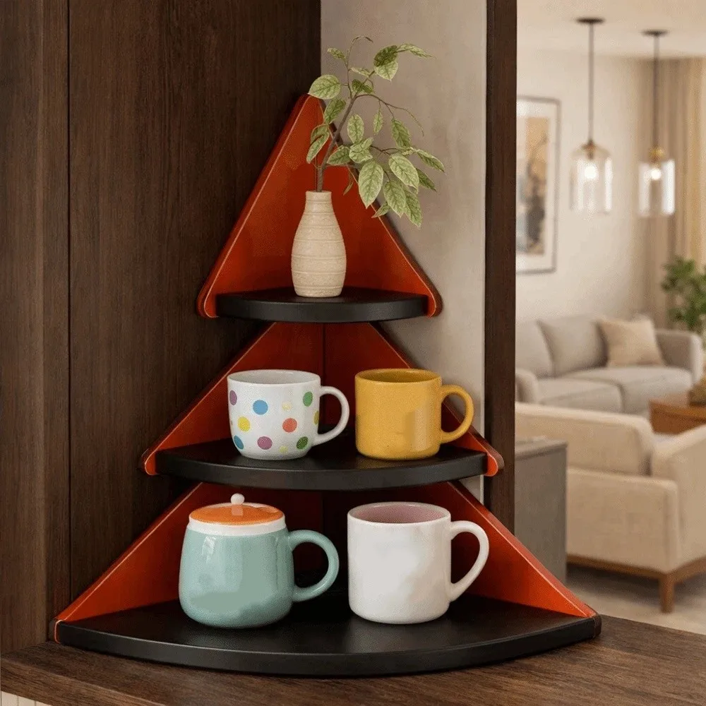 Acrylic Table Corner Display Shelf 3 Layers Large Capacity Corner Storage Rack Wooden Space Saving Mug Organizer Living Room
Acrylic Table Corner Display Shelf 3 Layers Large Capacity Corner Storage Rack Wooden Space Saving Mug Organizer Living Room