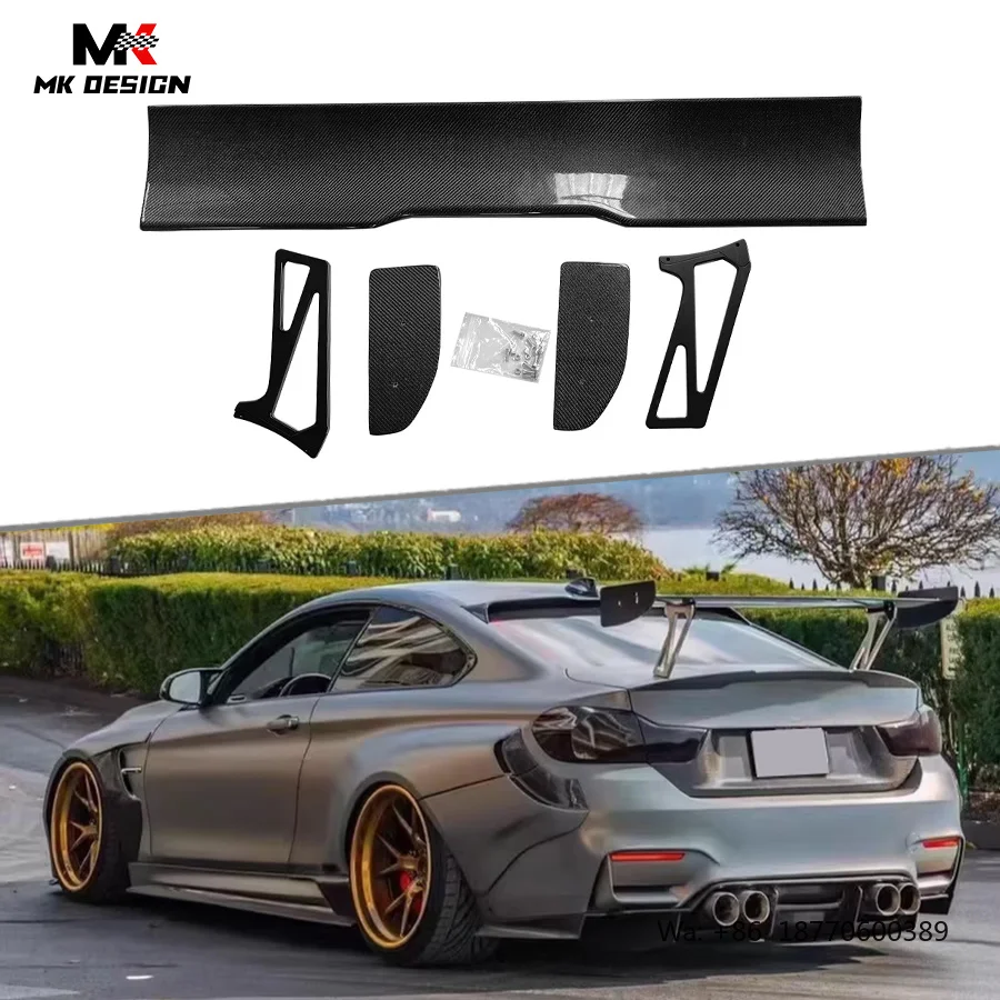 Carbon Fiber RKP Style Rear Trunk Spoiler Boot Wing for BMW M3 M4 F80 F82 F83 2014+ Rear Wing Body Kits Car Accessories
Carbon Fiber RKP Style Rear Trunk Spoiler Boot Wing for BMW M3 M4 F80 F82 F83 2014+ Rear Wing Body Kits Car Accessories