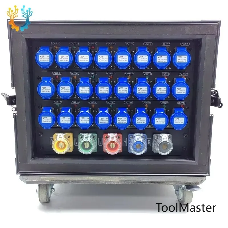 【2026】ABCCABLS 24-Way IP65 Waterproof 16A 220V/380V Silicon Power Distribution Box For Stage Performance Lighting And Sound Equi
【2026】ABCCABLS 24-Way IP65 Waterproof 16A 220V/380V Silicon Power Distribution Box For Stage Performance Lighting And Sound Equi