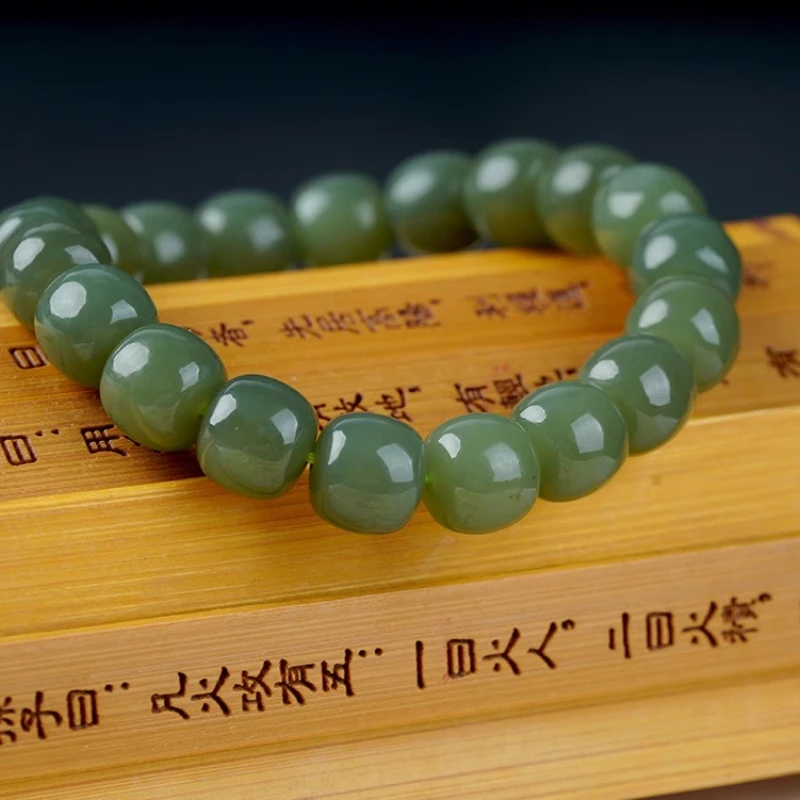 New Natural Lake Green Old Bead Bracelet, Unisex Jewelry
New Natural Lake Green Old Bead Bracelet, Unisex Jewelry