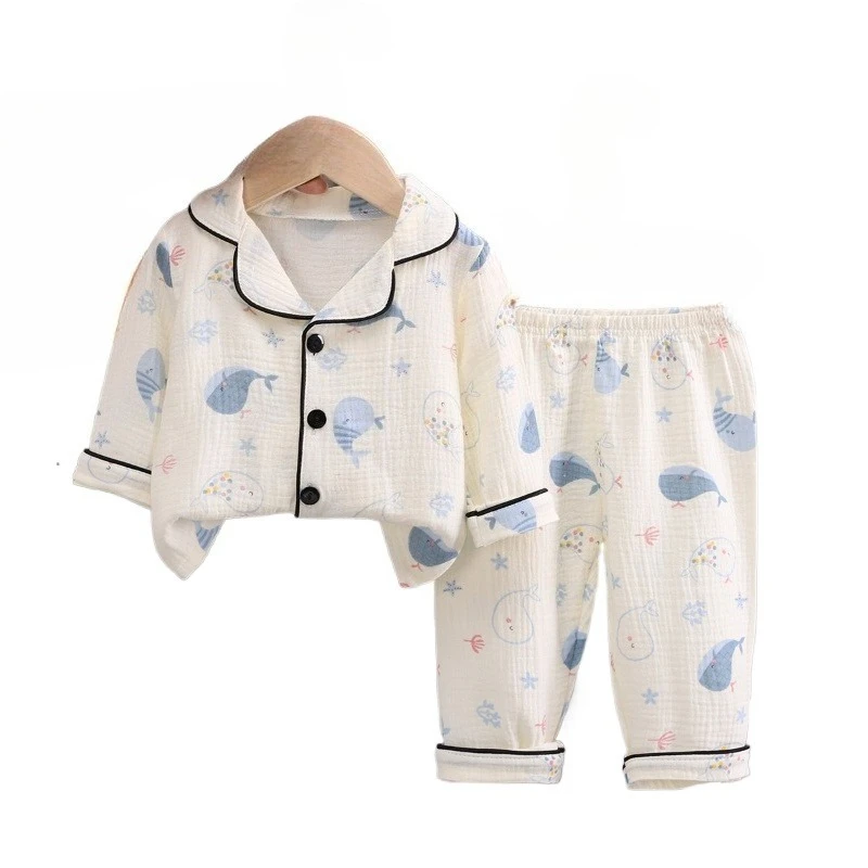 New Spring Autumn Baby Boys Clothes Children Sleepwear Shirt Pants 2Pcs/Sets Kids Pajamas Infant Girls Clothing Toddler Costume
New Spring Autumn Baby Boys Clothes Children Sleepwear Shirt Pants 2Pcs/Sets Kids Pajamas Infant Girls Clothing Toddler Costume