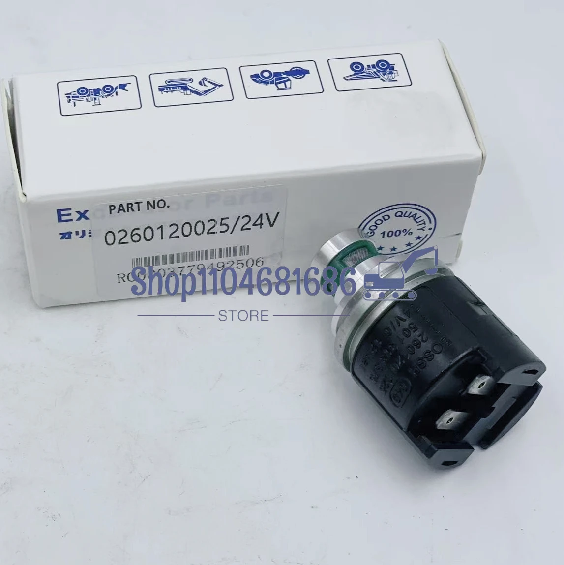 1 Piece Car Transmission Control Solenoid Valve Replacement Parts 0260120025 0501313375 for Case 621B 721B 821B 921B 
1 Piece Car Transmission Control Solenoid Valve Replacement Parts 0260120025 0501313375 for Case 621B 721B 821B 921B