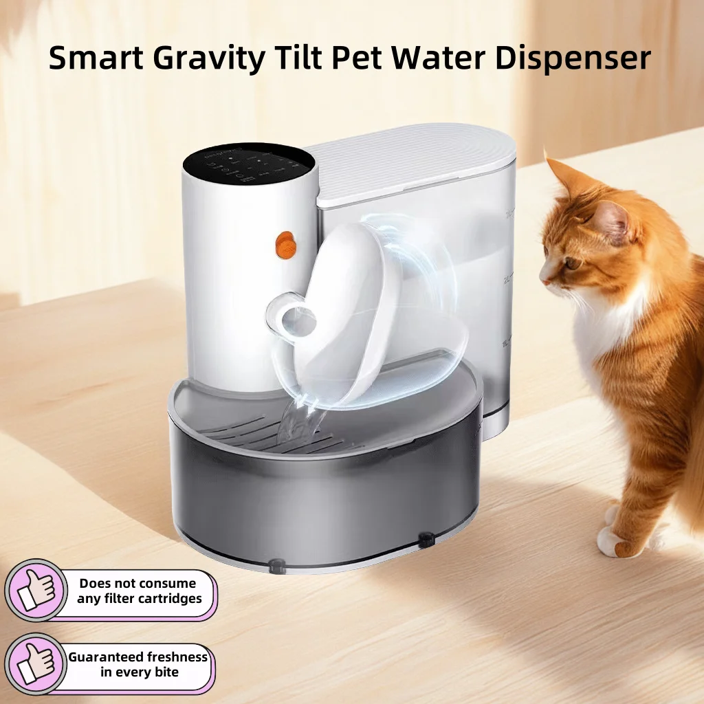 3L Gravity Dump Pet Drinkers New design cat water dispenser No need to replace the filter cartridge cat water dispenser New
3L Gravity Dump Pet Drinkers New design cat water dispenser No need to replace the filter cartridge cat water dispenser New