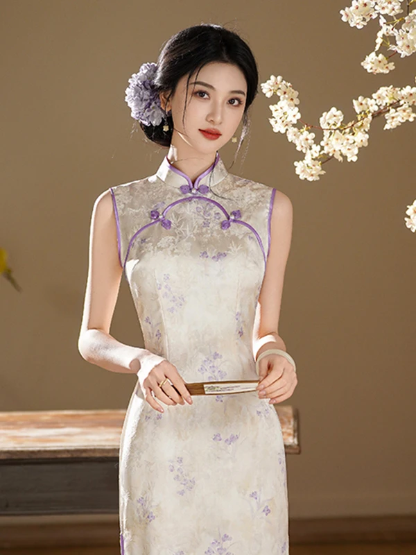 Elegant Chinese Style Sleeveless Dress Retro National Trend Daily Wear New 2026 Summer Improved Version
Elegant Chinese Style Sleeveless Dress Retro National Trend Daily Wear New 2026 Summer Improved Version