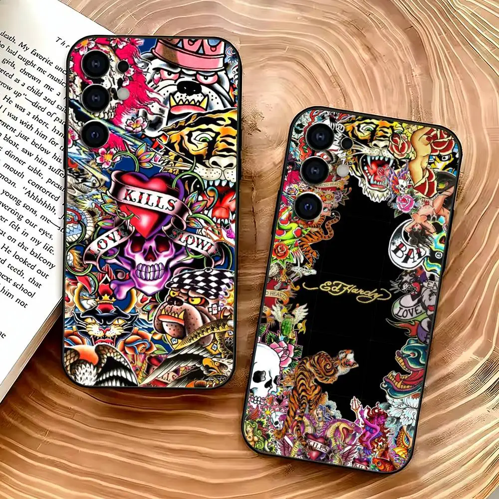 Fashion E-Ed Hardy Brands Phone Case Silicone Soft For Samsung S25,S24,S21,S22,S23,S30,Ultra,S20,Plus,Fe,Lite
Fashion E-Ed Hardy Brands Phone Case Silicone Soft For Samsung S25,S24,S21,S22,S23,S30,Ultra,S20,Plus,Fe,Lite