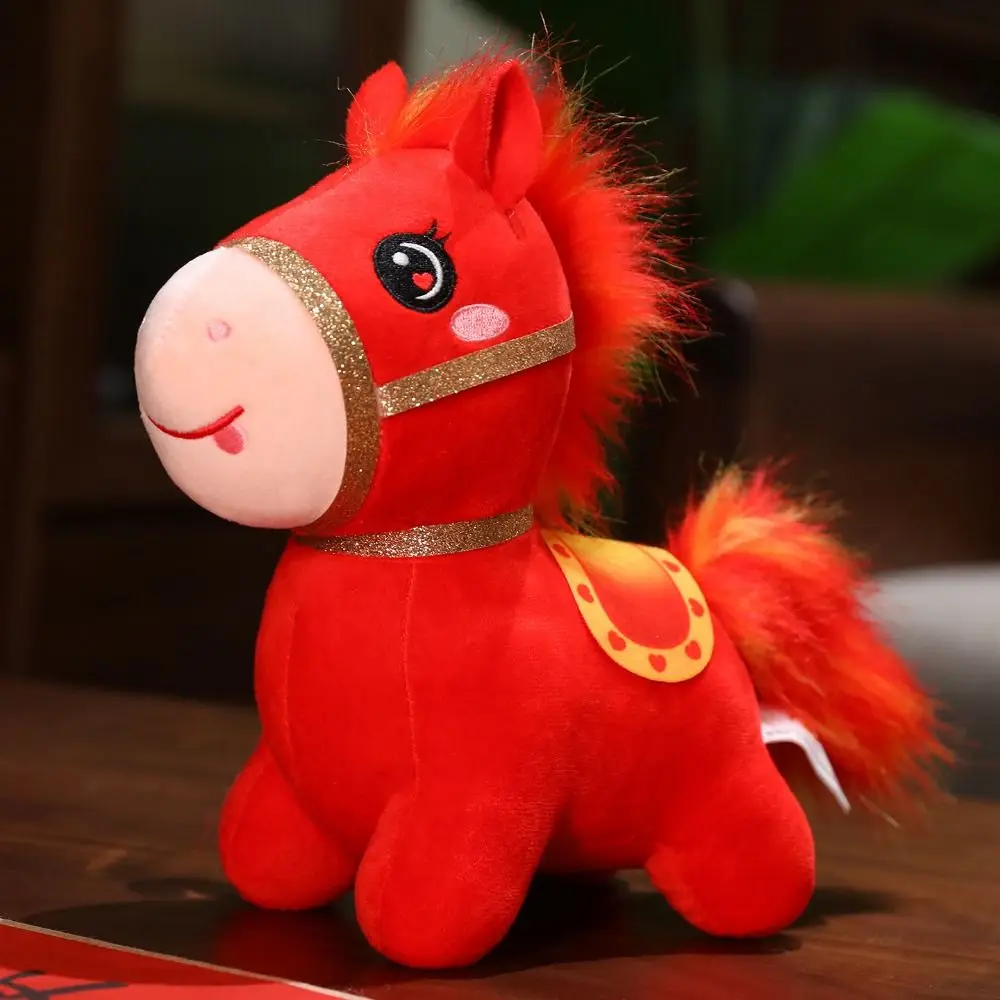 Unique Cartoon Chinese Zodiac Horse Soft 12/15cm Stuffed Animal Horse Fluffy Horse Adorable Horse Ornament
Unique Cartoon Chinese Zodiac Horse Soft 12/15cm Stuffed Animal Horse Fluffy Horse Adorable Horse Ornament