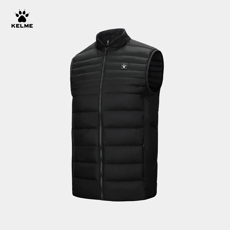 Kelme Men's Sports Down Vest Winter Warmth Windproof Soccer Training Jacket Outdoor Running Camping Sports Vest
Kelme Men's Sports Down Vest Winter Warmth Windproof Soccer Training Jacket Outdoor Running Camping Sports Vest