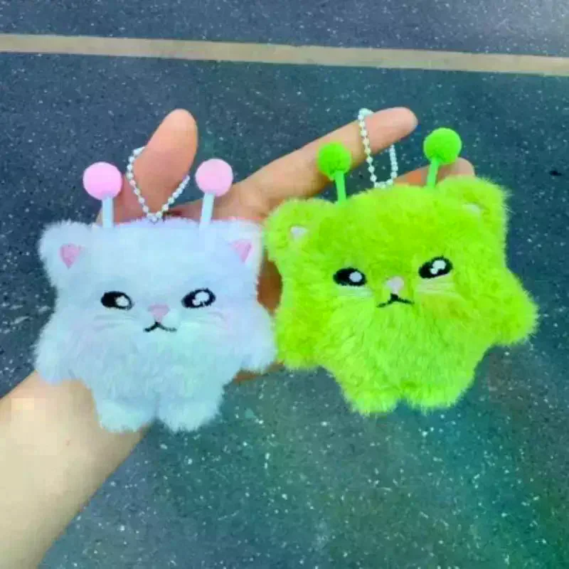 Fluffy Alien Cat Doll Plush Keychain Adorable Antenna Soft Furry Backpack Pendant Ornament Gift For Kids Girls
Fluffy Alien Cat Doll Plush Keychain Adorable Antenna Soft Furry Backpack Pendant Ornament Gift For Kids Girls