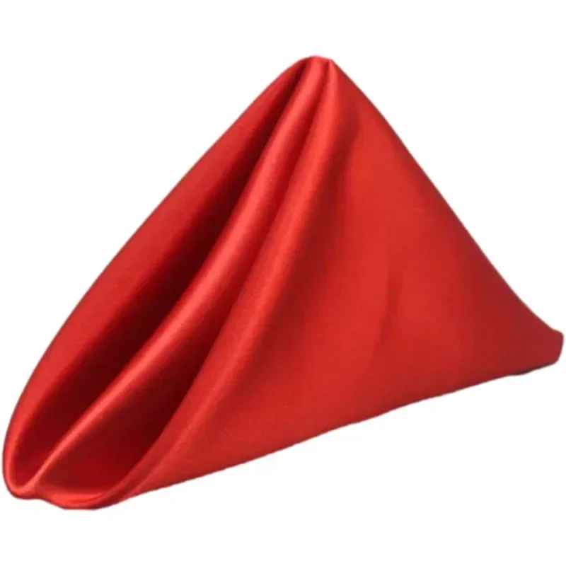 Satin Table Napkin Soft Handkerchief Romantic Wedding Banquet Square Table Napkins Dinner Party Decoration
Satin Table Napkin Soft Handkerchief Romantic Wedding Banquet Square Table Napkins Dinner Party Decoration