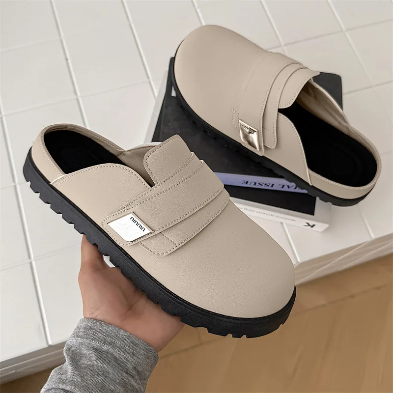 2026 Thick Bottom Half Trailer Summer New Boken Sandals Retro One Step Baotou Casual Beach Shoes
2026 Thick Bottom Half Trailer Summer New Boken Sandals Retro One Step Baotou Casual Beach Shoes