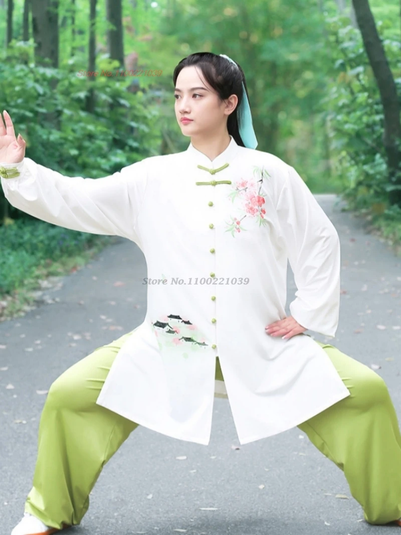 2026 chinese vintage tops+pants flower print set kung fu tai chi clothing martial arts wing chun retro taijiquan wushu uniform
2026 chinese vintage tops+pants flower print set kung fu tai chi clothing martial arts wing chun retro taijiquan wushu uniform