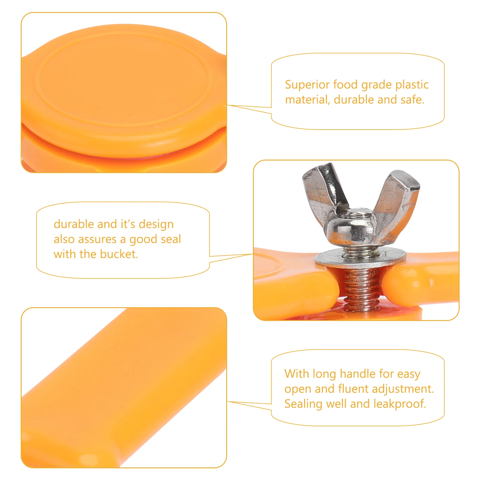 2 pcs Nylon Gate Beekeeper Bottling Tool For Honey Extractor Bucket Removable Bracket Stainless Steel Screws Food
2 pcs Nylon Gate Beekeeper Bottling Tool For Honey Extractor Bucket Removable Bracket Stainless Steel Screws Food