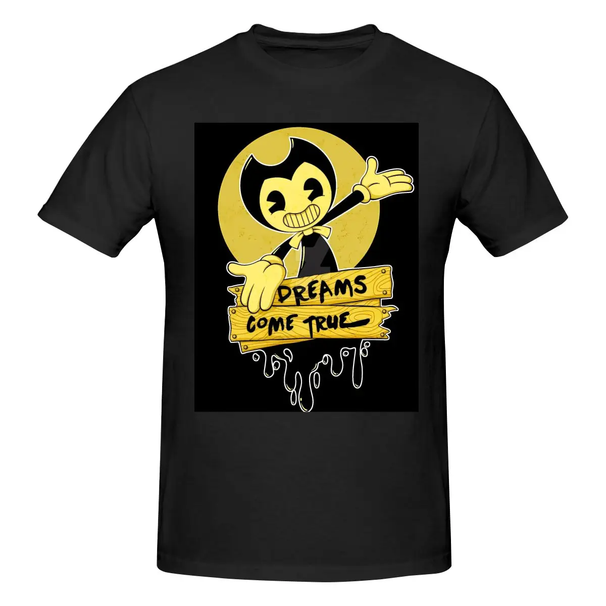 Funny Bendy And The Dark Revival Men's Printed T-Shirt Unisex T shirtUnisex
Funny Bendy And The Dark Revival Men's Printed T-Shirt Unisex T shirtUnisex