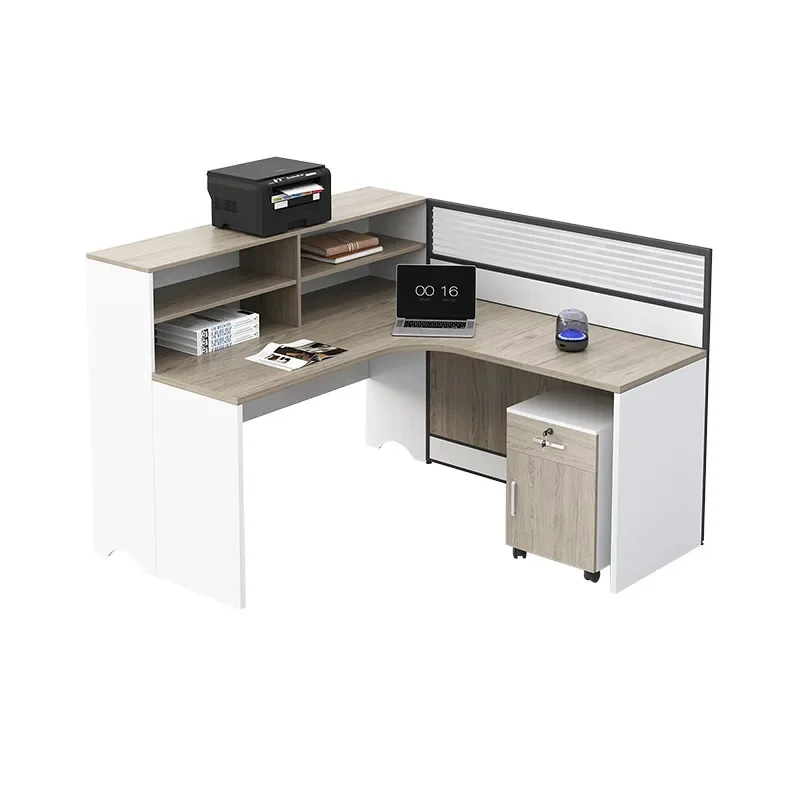 Clerk, office, screen partition, computer desk, staff seat, office desk and chair
Clerk, office, screen partition, computer desk, staff seat, office desk and chair