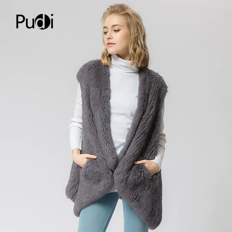 VR054 Knitted Knit New Fur Coat Women's Real Rabbit Fur Vest Overcoat Jacket Women's Winter Warm Genuine Fur Vest Plus Size
VR054 Knitted Knit New Fur Coat Women's Real Rabbit Fur Vest Overcoat Jacket Women's Winter Warm Genuine Fur Vest Plus Size